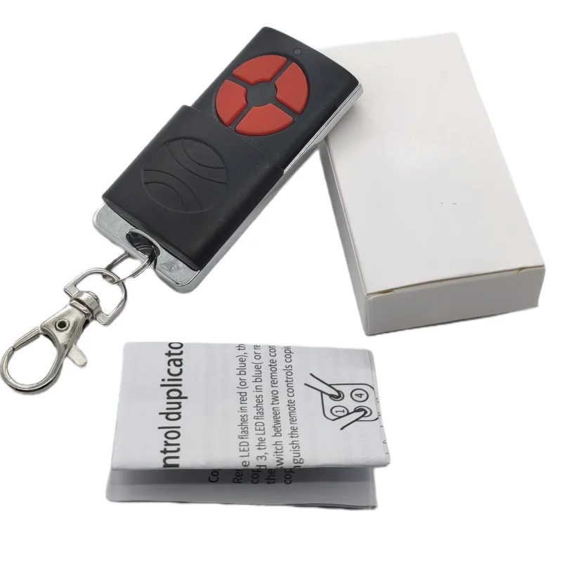 Smart Home Wireless 433 MHz Codice fisso e codice fisso Telecomando Copiatrice faccia a faccia Apriporta garage