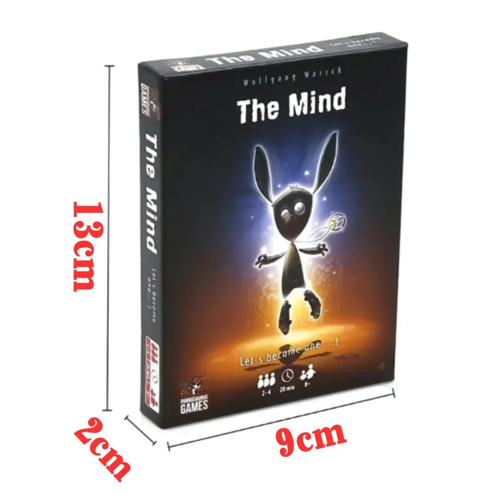 Juego de cartas de The Mind, Puzzle de fiesta, juego de mesa, experiencia en equipo, juego interactivo