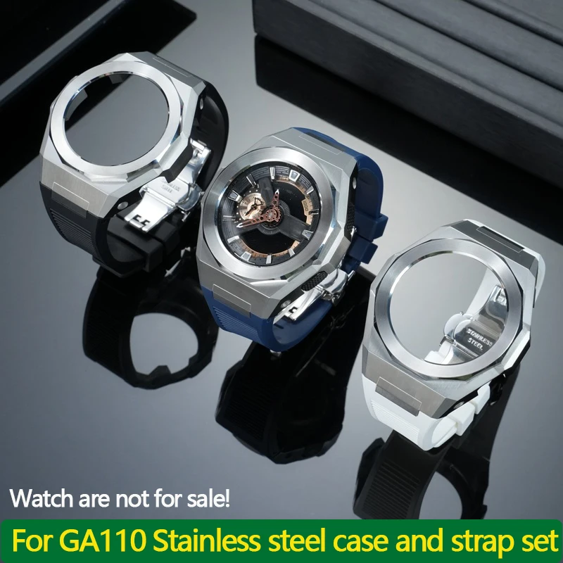 ga110-modifie-ferme-chene-boite-en-acier-inoxydable-bracelet-ensemble-pour-montre-casio-serie-ga-110-100-bracelet-en-caoutchouc-boitier-en-metal-avec-outils