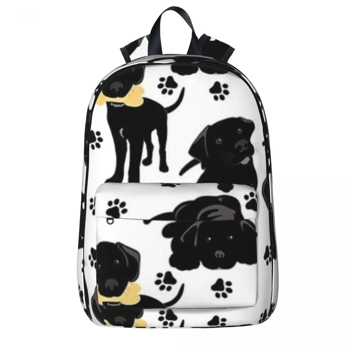 

Black Lab Puppies Woman Backpacks Boys Girls Bookbag Waterproof Children School Bags Portability Laptop Rucksack Shoulder Bag