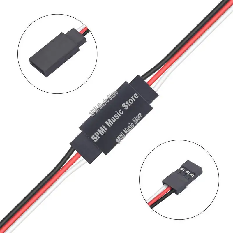 

75 Pcs JR Style Servo Extension Cable,Servo Cables,Male To Female JR Plug, RC Servo Extension Lead Wire For RC Car