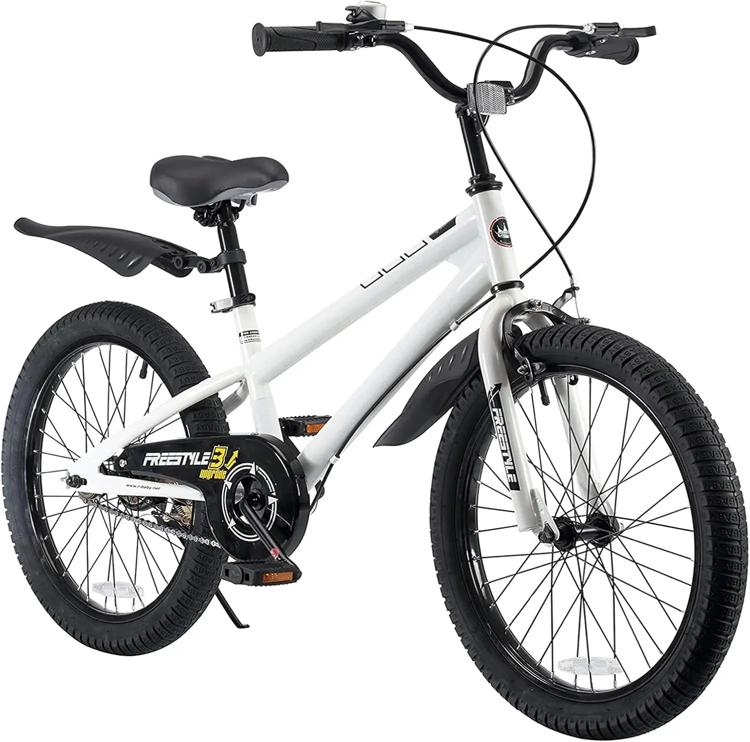 Bicicleta Freestyle para niños y niñas de 12, 14, 16, 18 y 20 pulgadas, 2 estilos