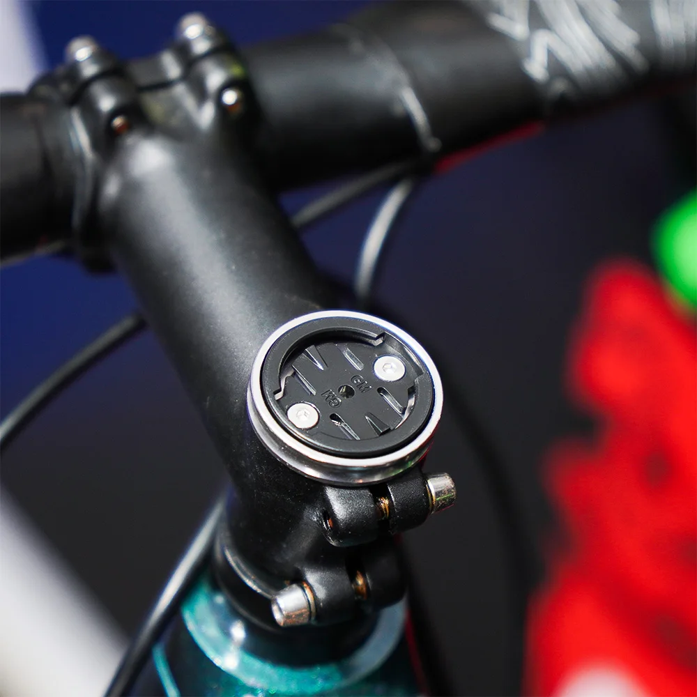 حامل كمبيوتر للدراجة باستخدام الحاسب الآلي لعداد السرعة Garmin Edge/Bryton/Wahoo، حامل دعامة للغطاء العلوي مناسب للدراجات الجبلية/الطرق، خفيف الوزن