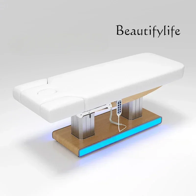 

Electric beauty bed, special facial maintenance for beauty salons, heated SPA massage lift bed