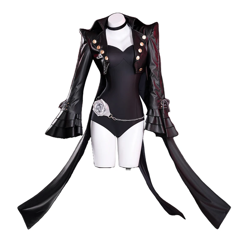 أزياء كاسومي يوشيزاوا التأثيرية لجميع القديسين وعيد الميلاد وحفلات لعب الأدوار وحجم اللعبة الهزلية زي مثير