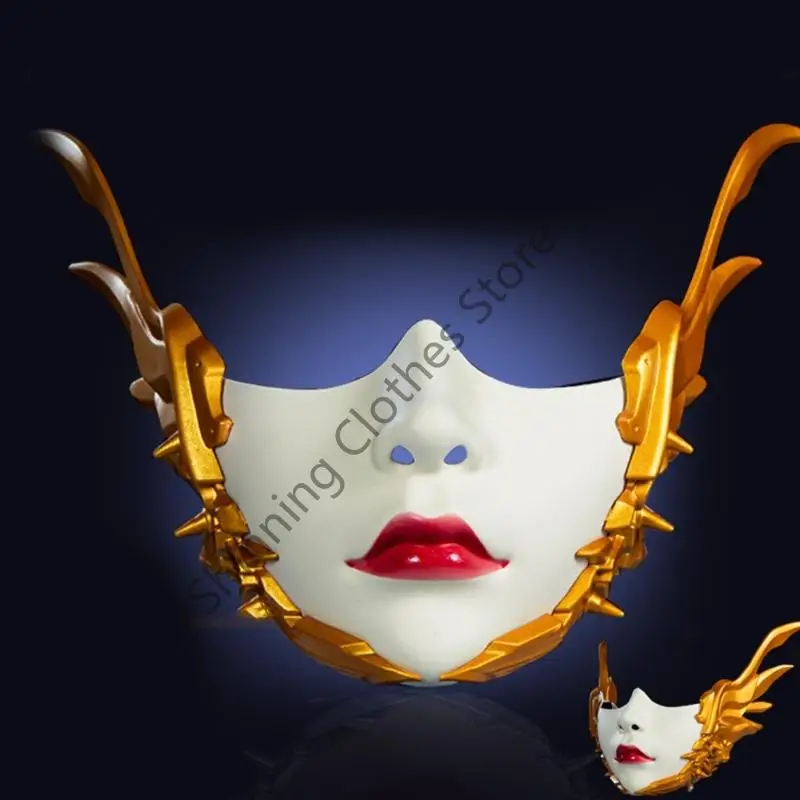 M68a Masquerade Mask Mechanical Wing Half Face Mask Halloween Mask Mechanisch Masker voor vrouwen Men Halloween Masquerade