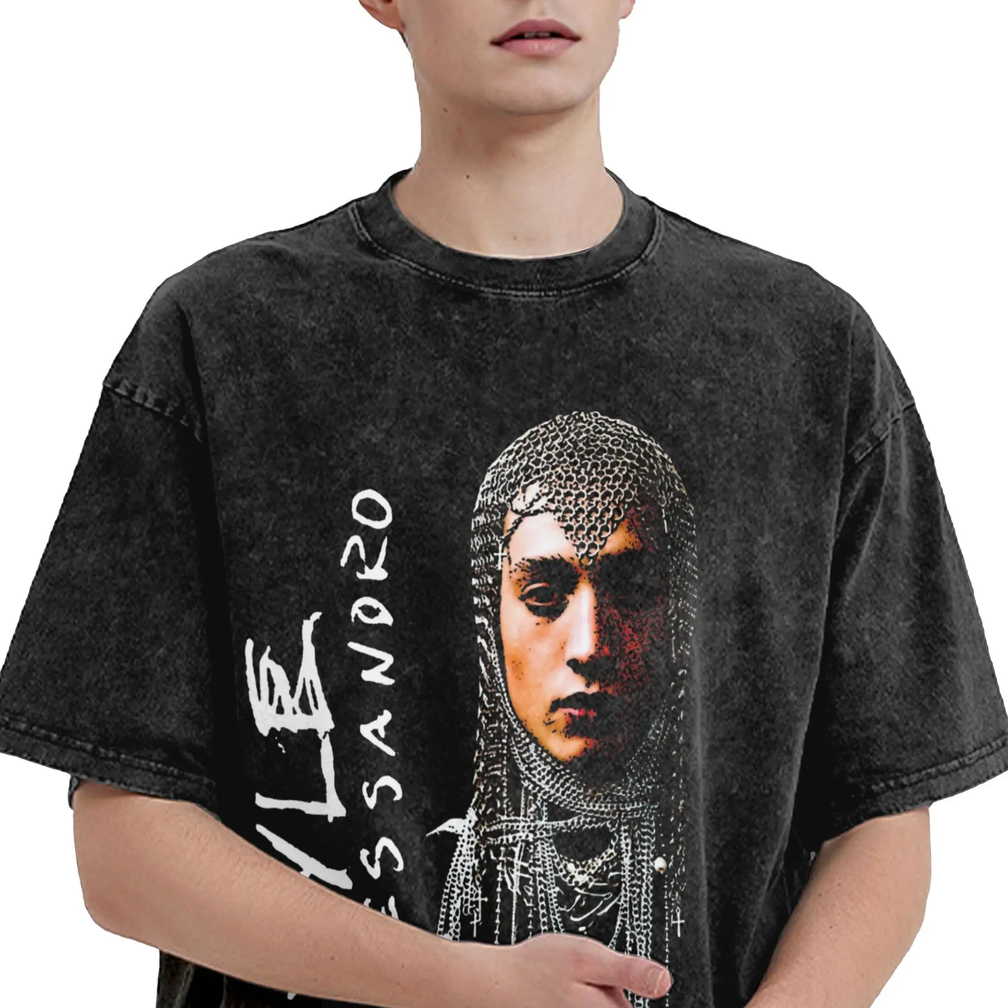 Kyle Alessandro Lighter Eurovision 2025   T-Shirt Short-Sleeved Y2K Funny Tops Summer Cotton O Neck Plus Size Clothing