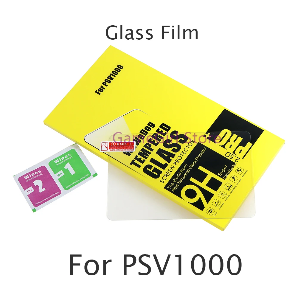 20pcs 9H HD Tempered Glass Film Screen Protector for PSVITA 1000 2000 PSV1000 PSV2000 Clear Guard Protective Film