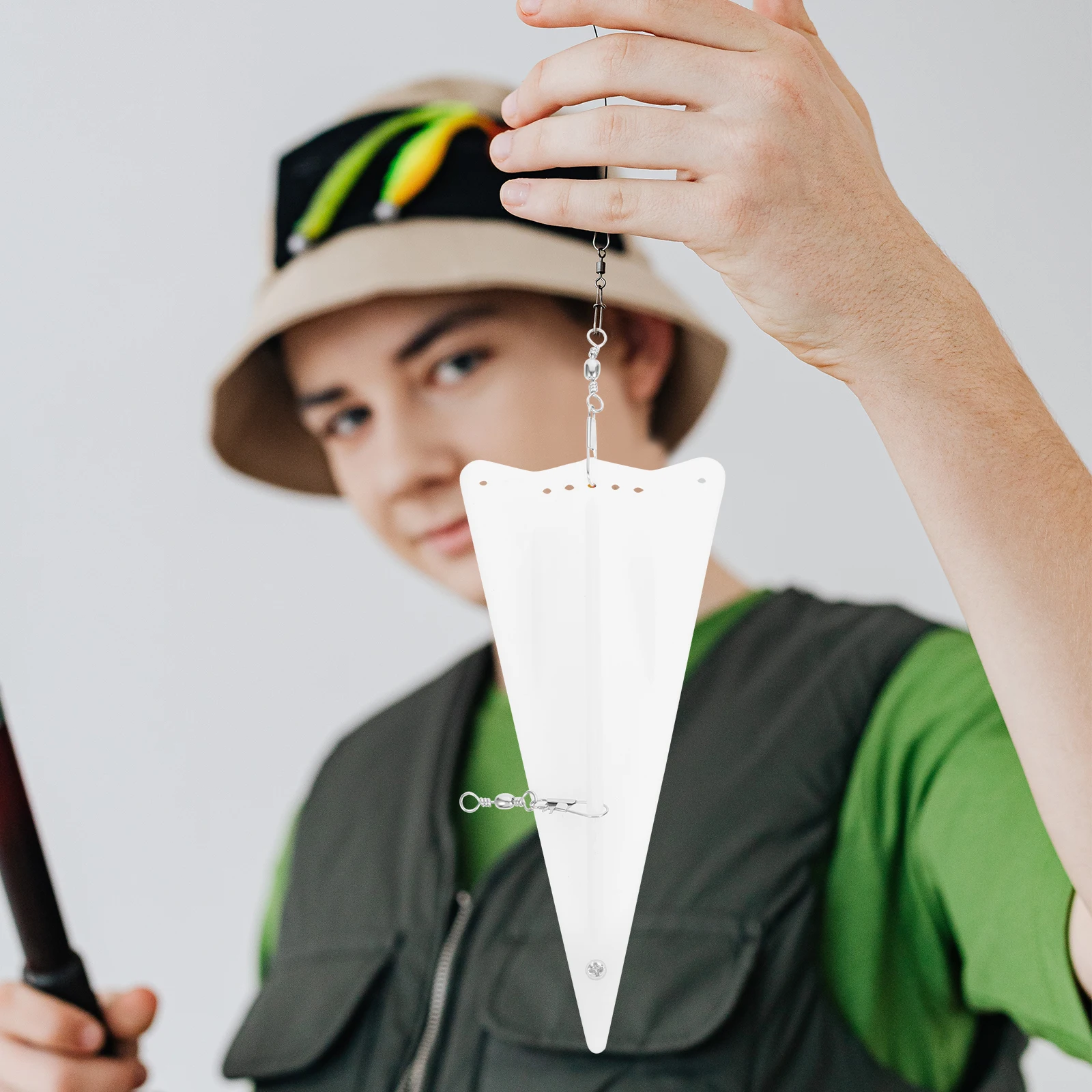 

Fishing Supplies Diving Board Outdoor Planer Boards for Fishing Sturdy Plastic Small Board Boat Tackle Gear Accessories