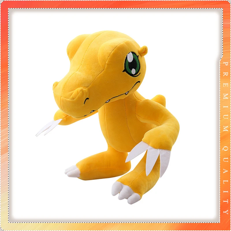 

Digimon Agumon Bukamon 30cm Plush Doll Stuffed Toy Soft Cute Home Ornament Desktop Decor Fan Collectible Kids Birthday Holiday G