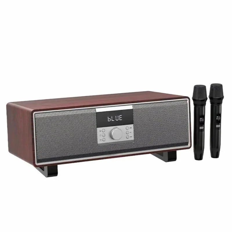 

Cross-border subwoofer smart audio home theater k song all-in-one stereo with microphone