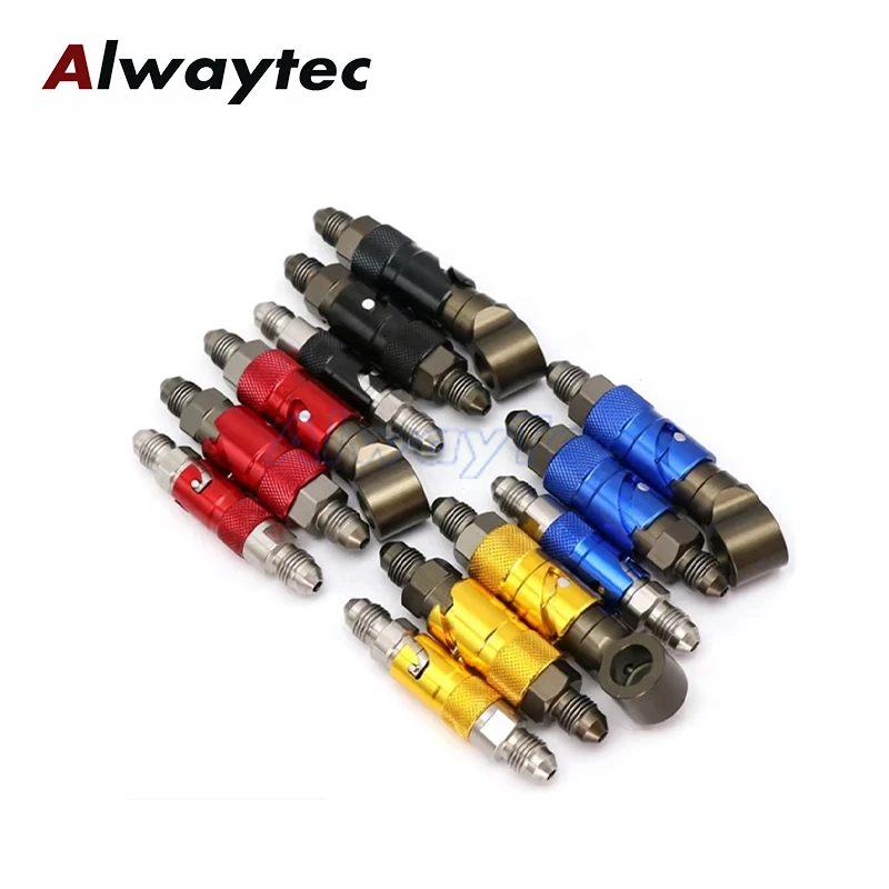 نموذج أ قطع غيار سيارات سباق الدراجات النارية AN3 الألومنيوم كسر جاف الإفراج السريع خط المناسب قطع وصلات محول تركيبات #6