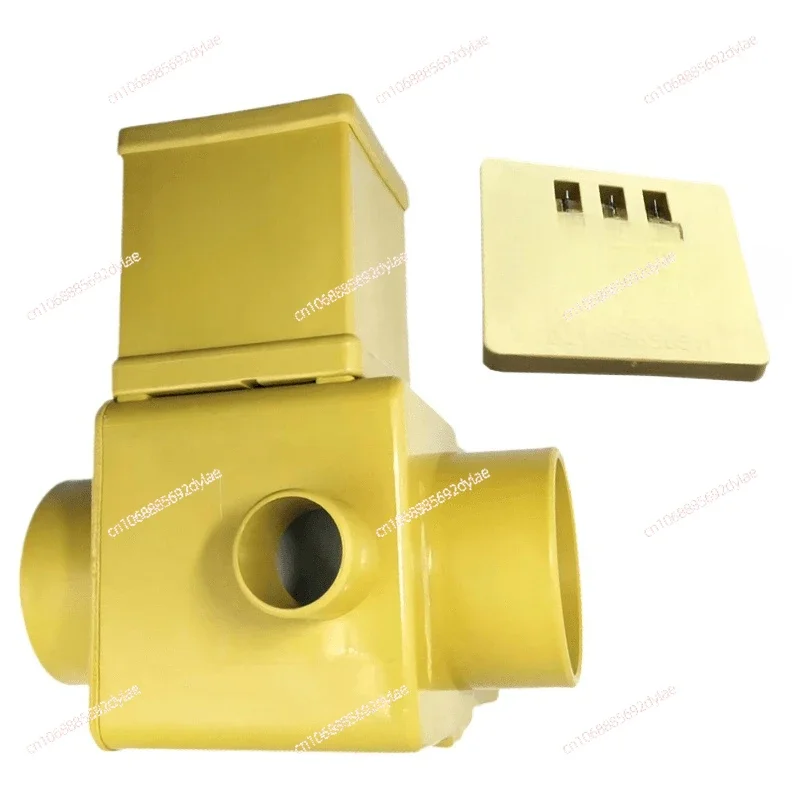 V3ED-180 Washing Machine Yellow Drain Valve WH-QD-3-180 Washing Offline Electric Magnetic Drain Valve