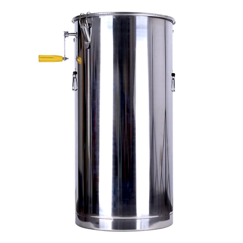 Stainless Steel 2 Frame Manual Honey Extractor Hand Crank Honey Spinning Separator Beekeeping Tool Beekeeper Honey Processing