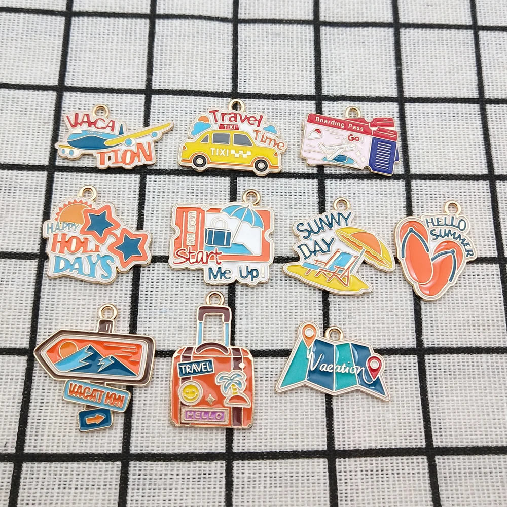 10 sztuk podróż wakacje wakacj – Travel Accessories Jewelry recenzja i cena