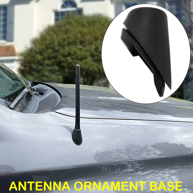 Black Car Antenna Ornament Grommet Base 86392-35040 8639235040 Fit For TOYOTA 4RUNNER 2010 2011 2012 2013 2014