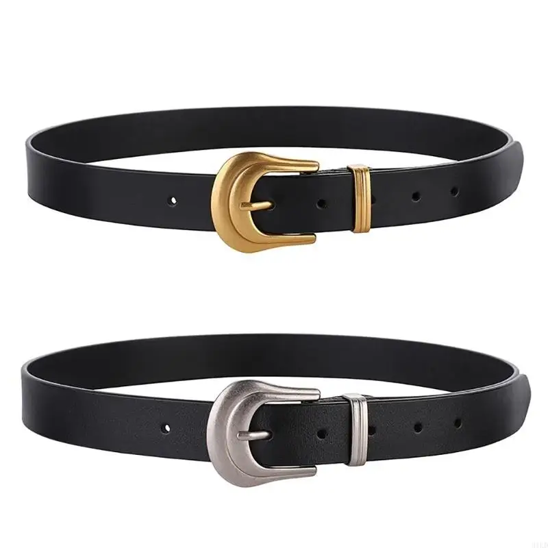 31KD Ladies Adjustable Pin Buckle Waist Belt Harajuku Waist Belt for Dress Jeans Coat