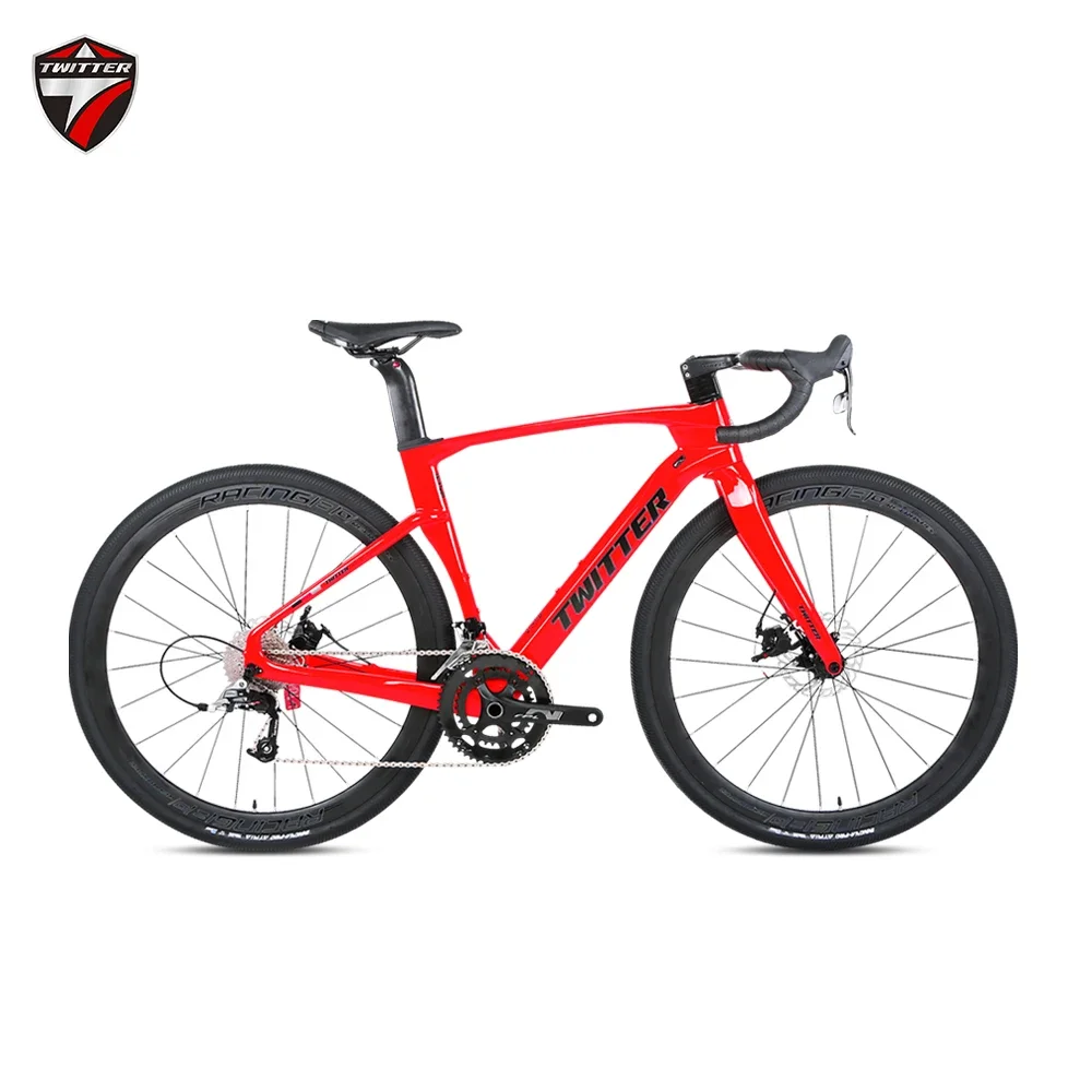 TWITTER V3 gravel bike 105 R7000-22S disc brake barrel pumping 12*142mm T900 carbon fiber offroad bike 700c*40C bycycle for men