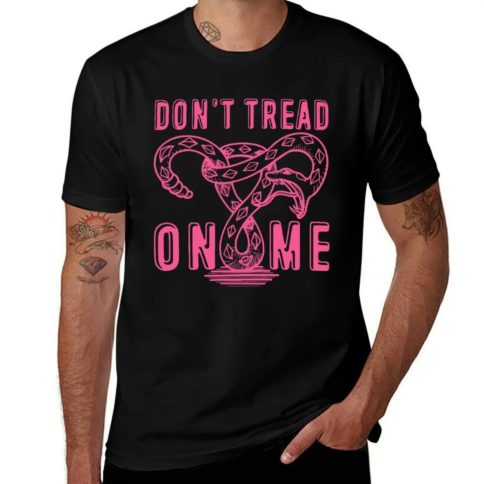 

Женская подарочная футболка Don't Tread On Me Uterus, мужские футболки, высококачественные хлопковые футболки класса люкс, футболка высокого качества