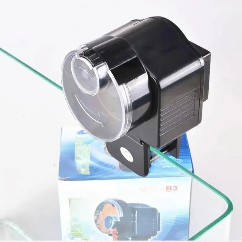 for Automatic Auto Tank Pond Fish Food Feeder Timer Food Feeding Timer Fish Supplies Easy Operation Feeding Machine