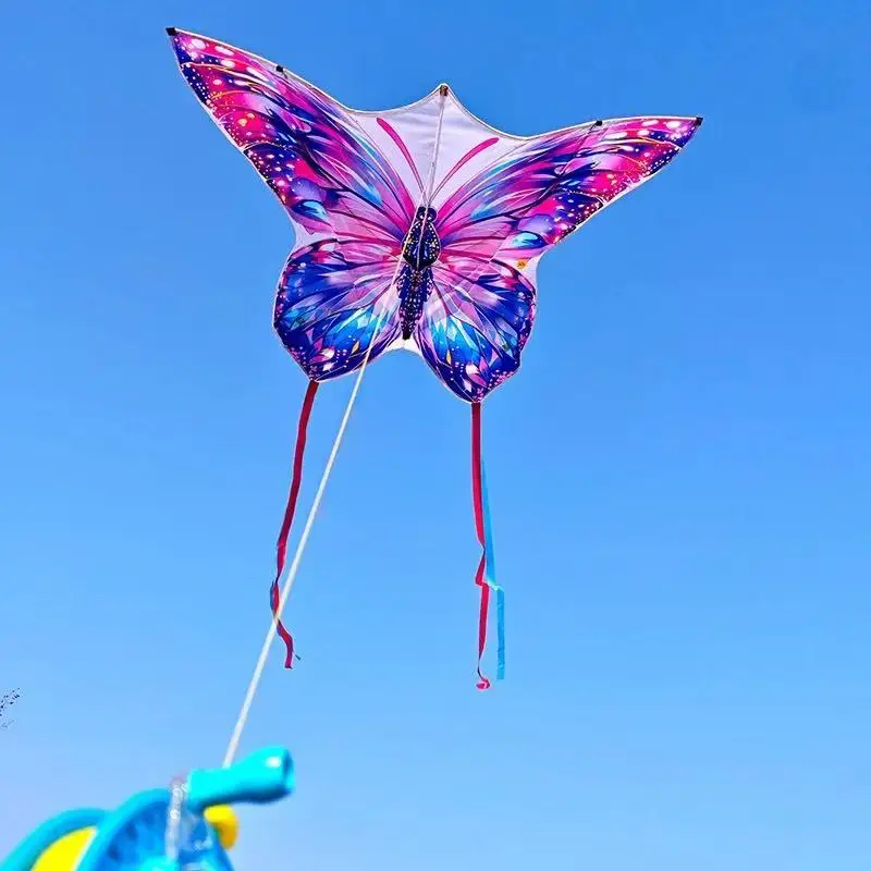 Free Shipping butterfly kite flying for kids kites factory toy sports wind kite children Breezemoon enough game flying bird fun