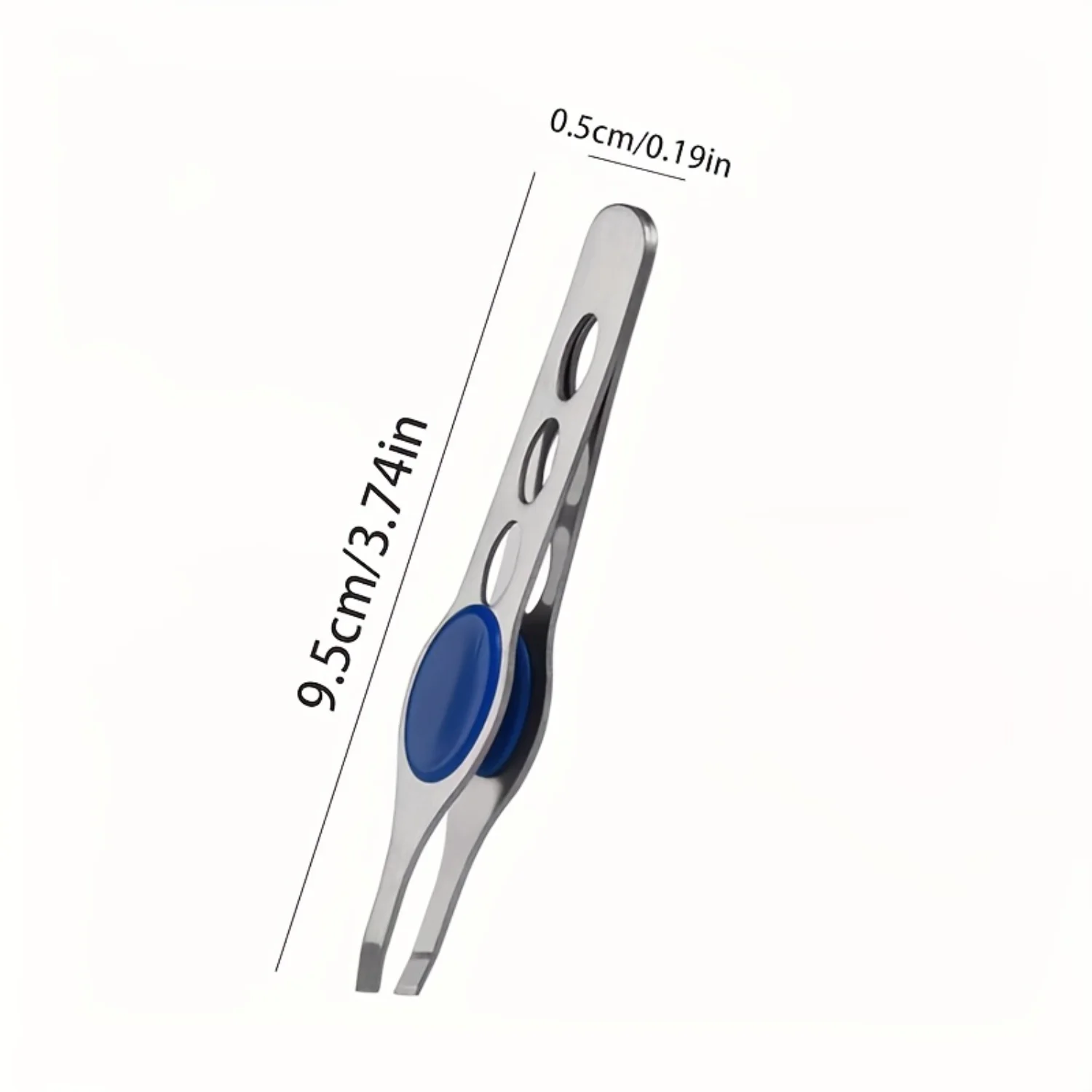 1/2 шт. Многофункциональный инструмент для ухода за бровями и бородой — прочная конструкция из нержавеющей стали, точный пинцет, борода, три часа