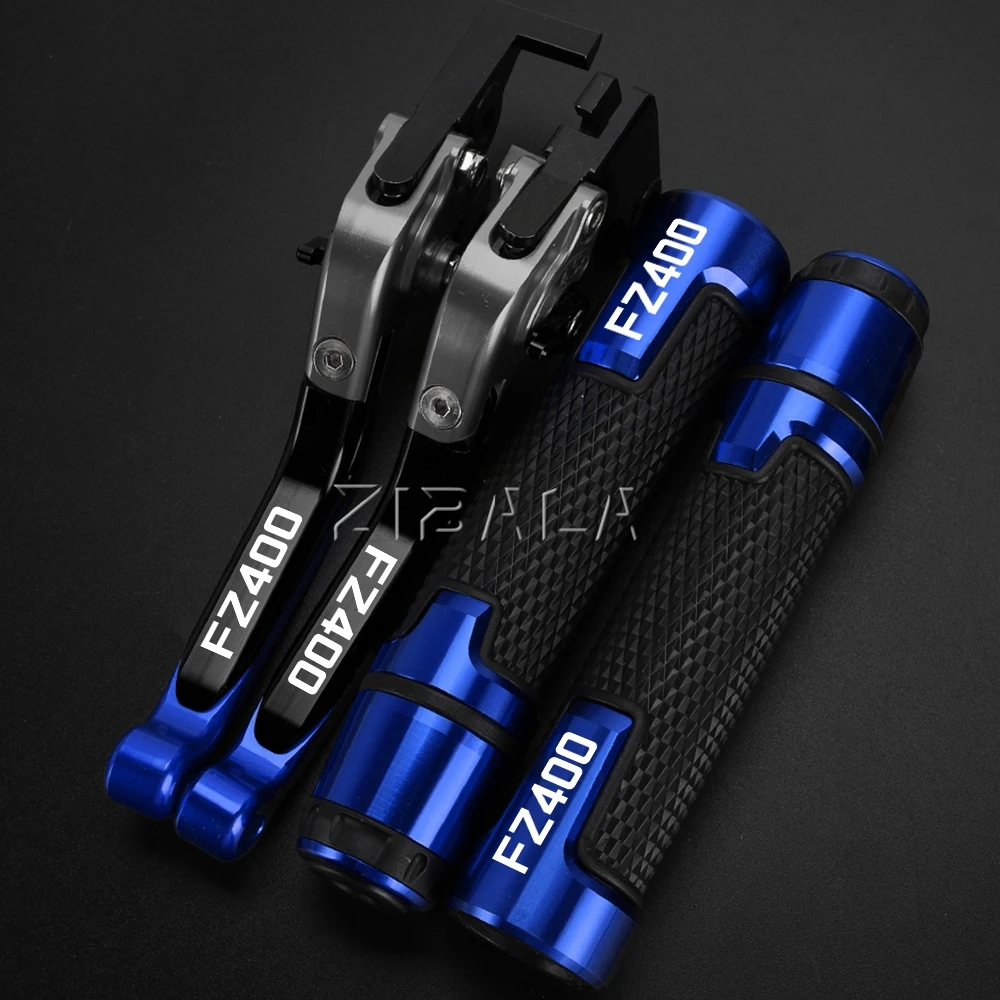 

Motorcycle FZ 400 Adjustable CNC Brake Clutch Levers 22MM Hand Grips Handlebar FOR YAMAHA FZ400 fz400 1986 1987 1988 Accessories