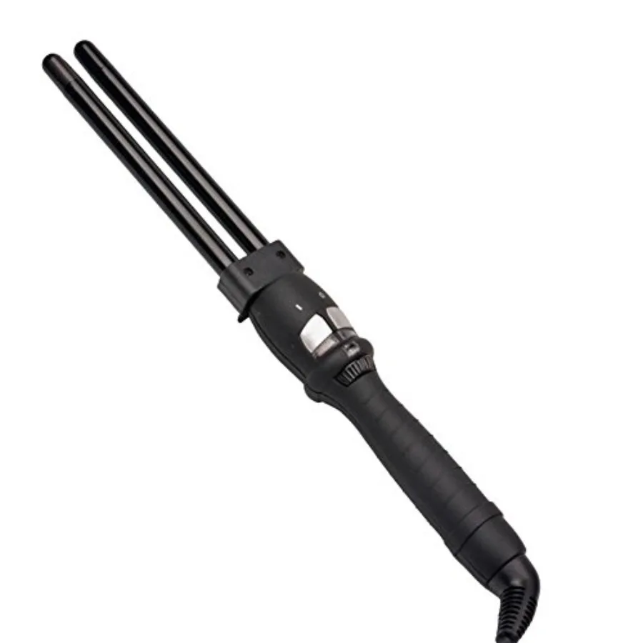 

Wavy Curling Iron Double Barrel Hair Curler 2 Barrel Ionic Hair Waver Ceramic Curling Wand 16mm Crimper Iron Beach Waving Curle