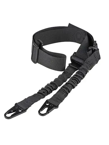 Estilingue tático de nylon de ponto duplo: adequado para caça e aventuras ao ar livre, ajustável!