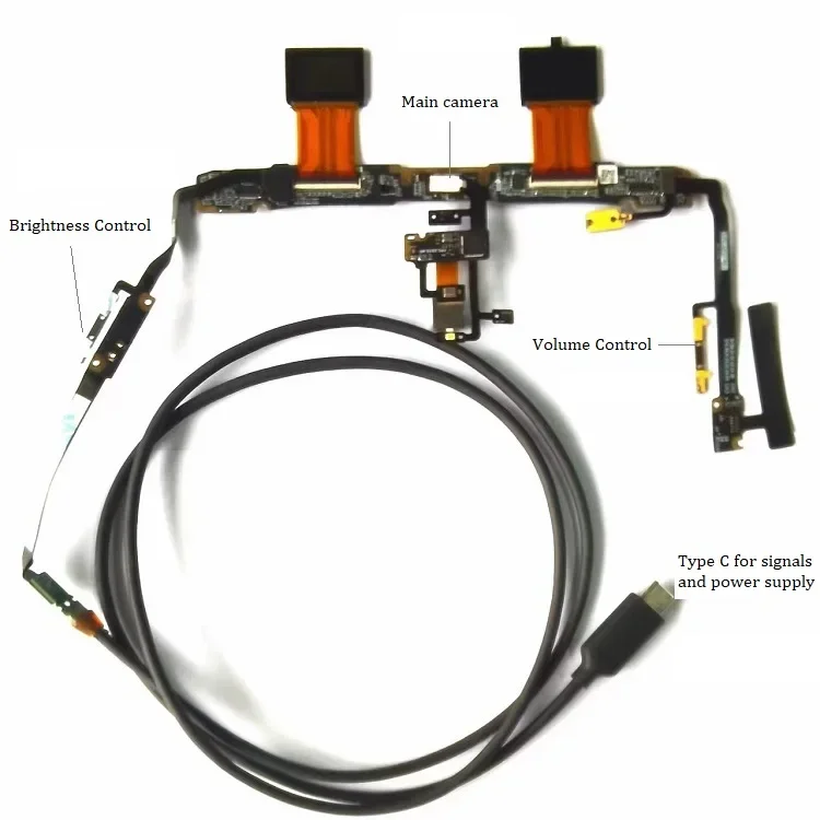 

Измерительный прибор для измерения силы с 0,71-дюймовым микро-OLED-дисплеем, бинокулярный модуль, вход Type-C, 3D/2D, камера