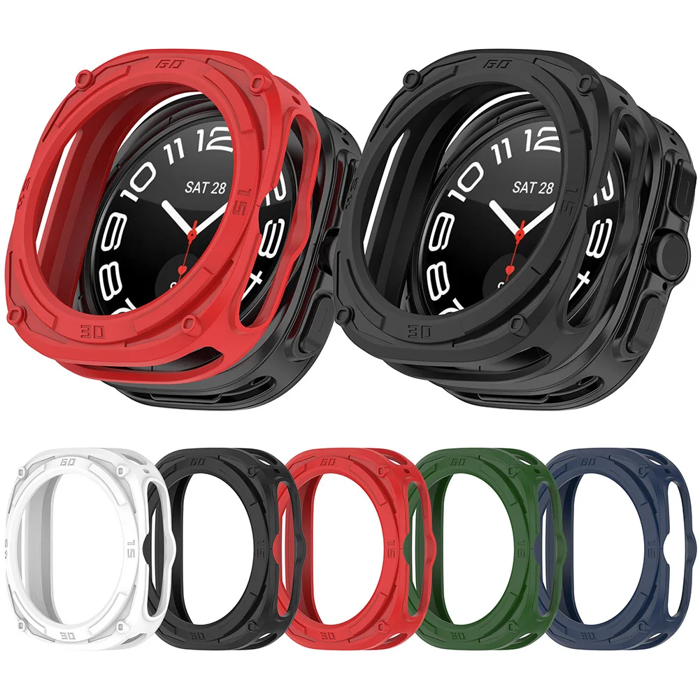 TPU Watch Case Shockproof Hollow Protective Shell  Protective Bumper Cover Case for Samsung Galaxy ​Watch 7 Ultra 47mm