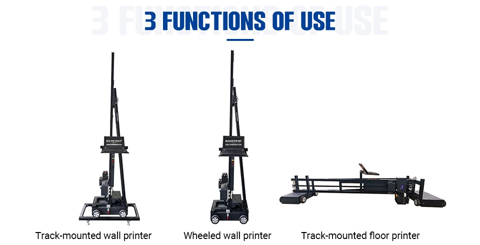 Factory Direct 3D Wall Printer for Home/Commercial Use, Print on Tile/Wood/Glass Walls, Custom Mural Design Machine Hot Sale