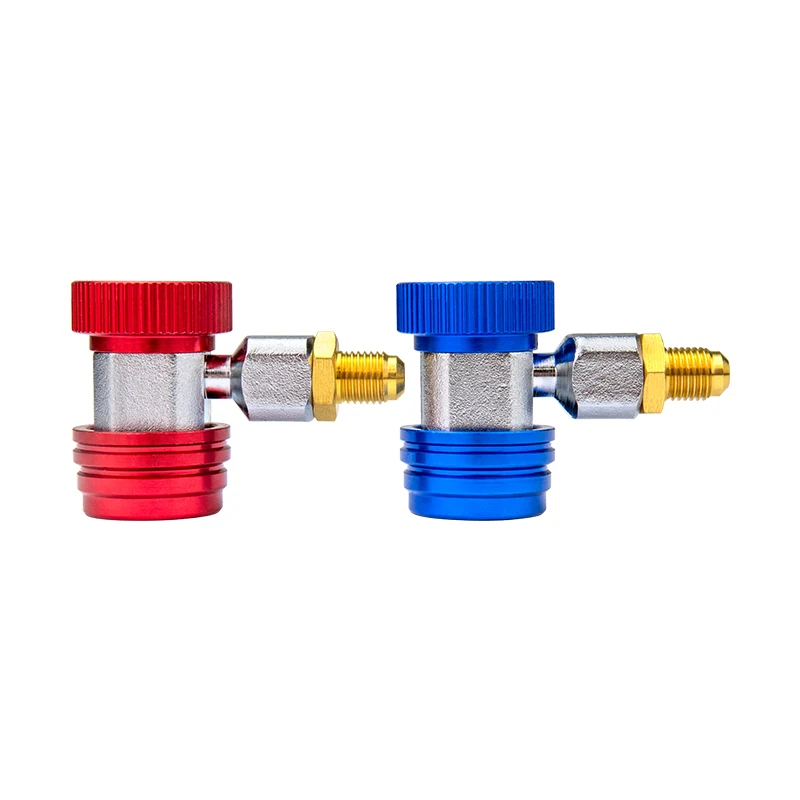 

R134a 1/4 "HVAC ручной соединительный адаптер для автомобильного кондиционера, шланг для заправки хладагента, аксессуары для авто кондиционера