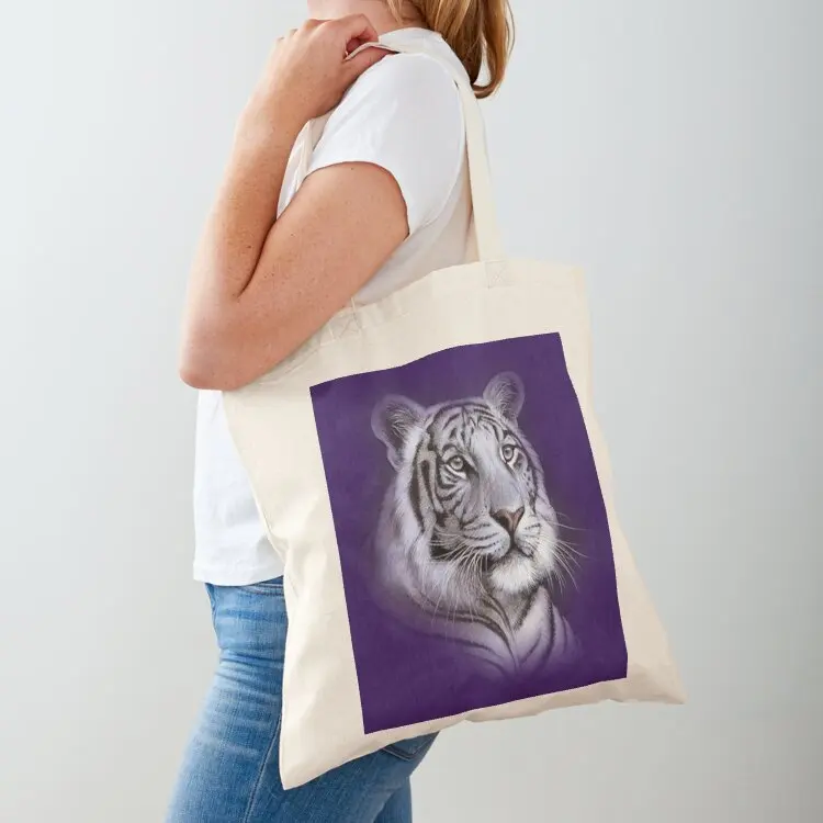 

Tiger Tote Bag Canvas shoulder bag Women's beach bags Candy bags Women's shopping bag