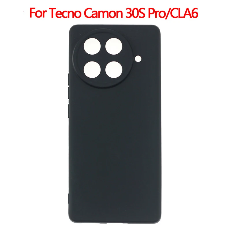 Camera Protection Case For Tecno Camon 30S Pro CLA6 Case Silicon Soft TPU Phone Cover For Etui Tecno Camon 30S CLA5 Bumper Shell