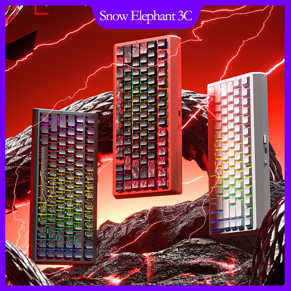 LEOBOG A80RT لوحة مفاتيح مغناطيسية 8000 هرتز للألعاب مخصصة ميكانيكية كاملة المفتاح قابلة للتبديل السريع FPS 0.01 مللي ثانية وقت الاستجابة مرحبا فاي