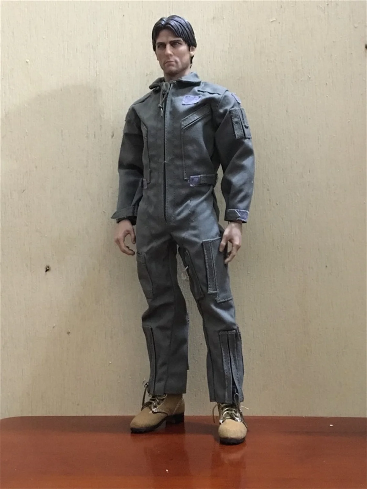 1/6  Coveralls bodysuit  SH08 Military Green Pilot clothes toys For 12"  figure Model   Fit 12" Action Figure Toys  Dolls