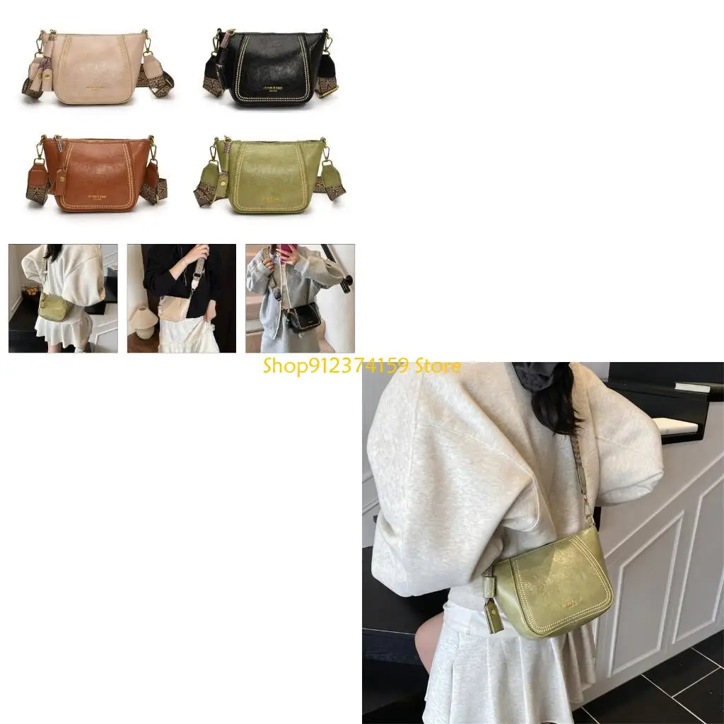 

G5AE Модная женская сумка через плечо через плечо из искусственной кожи с просторным внутренним пространством и регулируемым