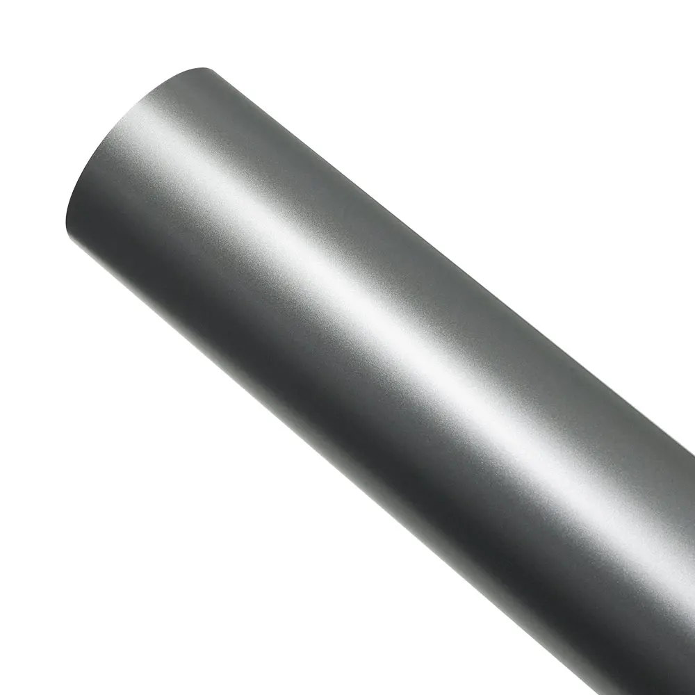 سيارة التفاف الفينيل فيلم ماتي معدني الفحم رمادي فقاعة الحرة ملصق PET السيارات الجسم ملصق ذاتي اللصق اكسسوارات السيارات #3