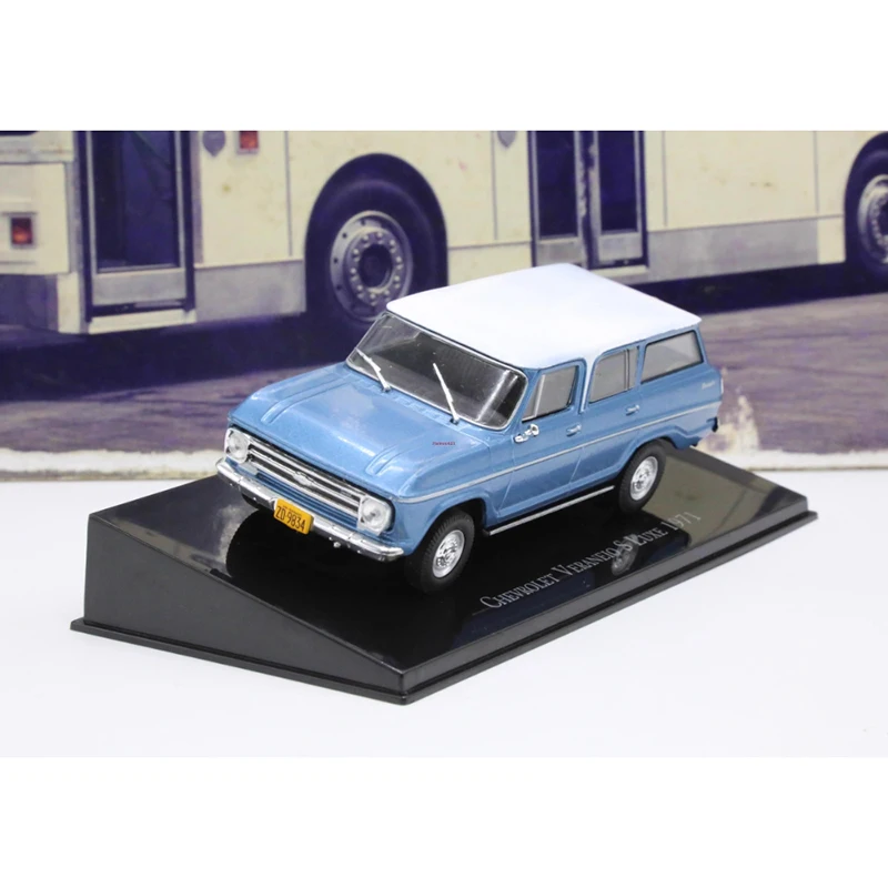 IXO Diecast 1:43 Scale VERANEIO LUXE 1971 Alloy Car Model Adult Children Collection Souvenir Display Ornaments Vehicle Toy Gift