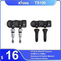 XTOOL TS100 PRO 315MHz/433MHz TPMS Sensor Scan Tire Repair Tools Automotive Accessory Original Tire Pressure Programming Sensor