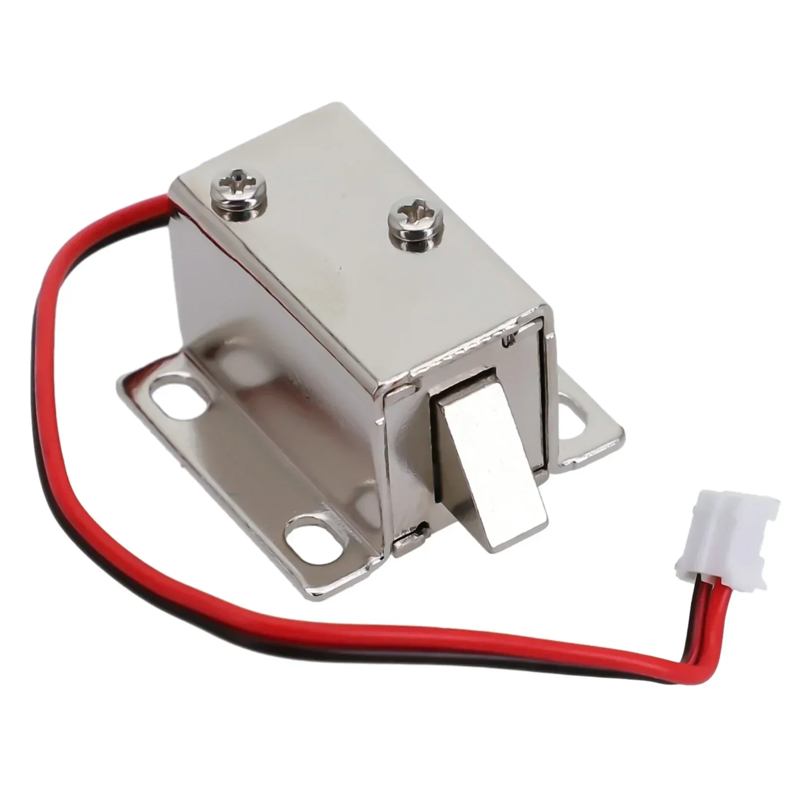 Secure Your Space with 12V Electromagnet Latch Lock Solenoid Mechanism for Easy Access Control on Doors and Cabinets