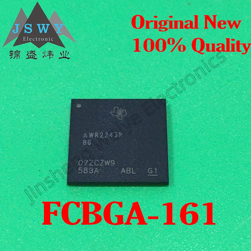 

(1/5 шт.) AWR2243APBGABLQ1 AWR2243AP FCBGA-161 Автомобильный радарный чип миллиметрового диапазона 100% новый оригинальный в наличии Быстрый