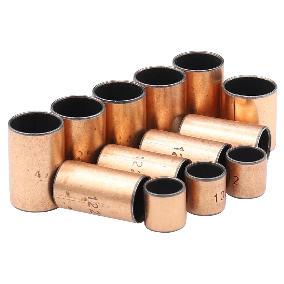 SF-1 Composite Copper Sleeve Oil-free Self-lubricating Bearing Inner Diameter 45 50 55 60 70 90 110mm Bushing Small Bushing