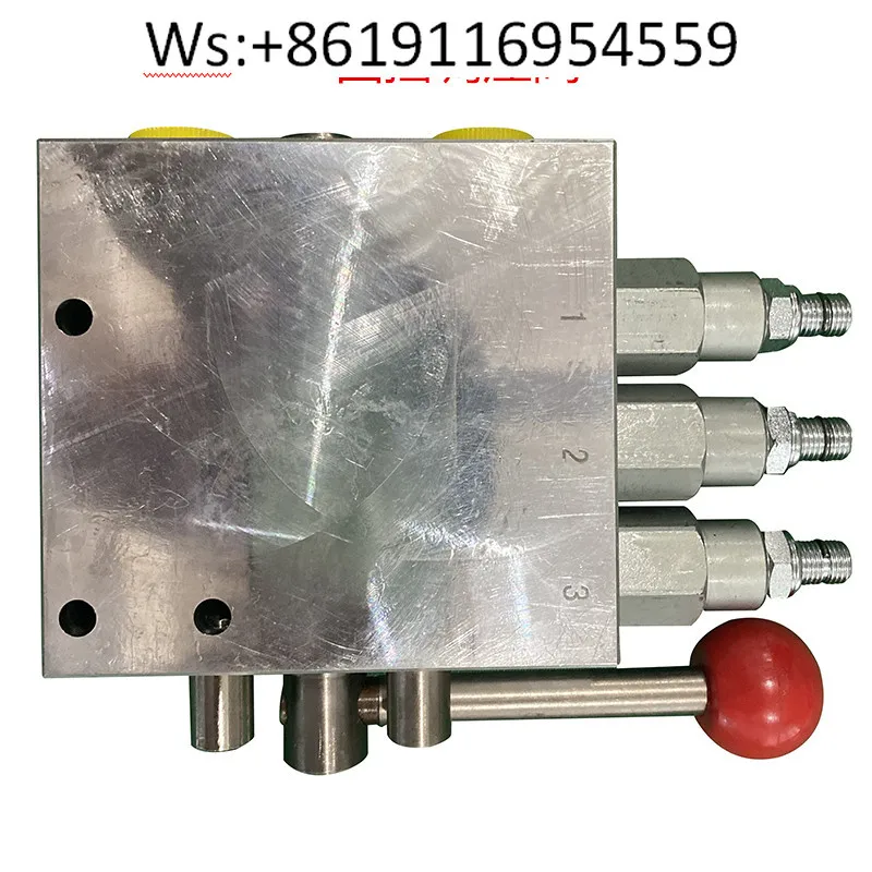 Cathcart four-speed pressure regulating valve accessories  forklift, accessory store clip valve block assembly
