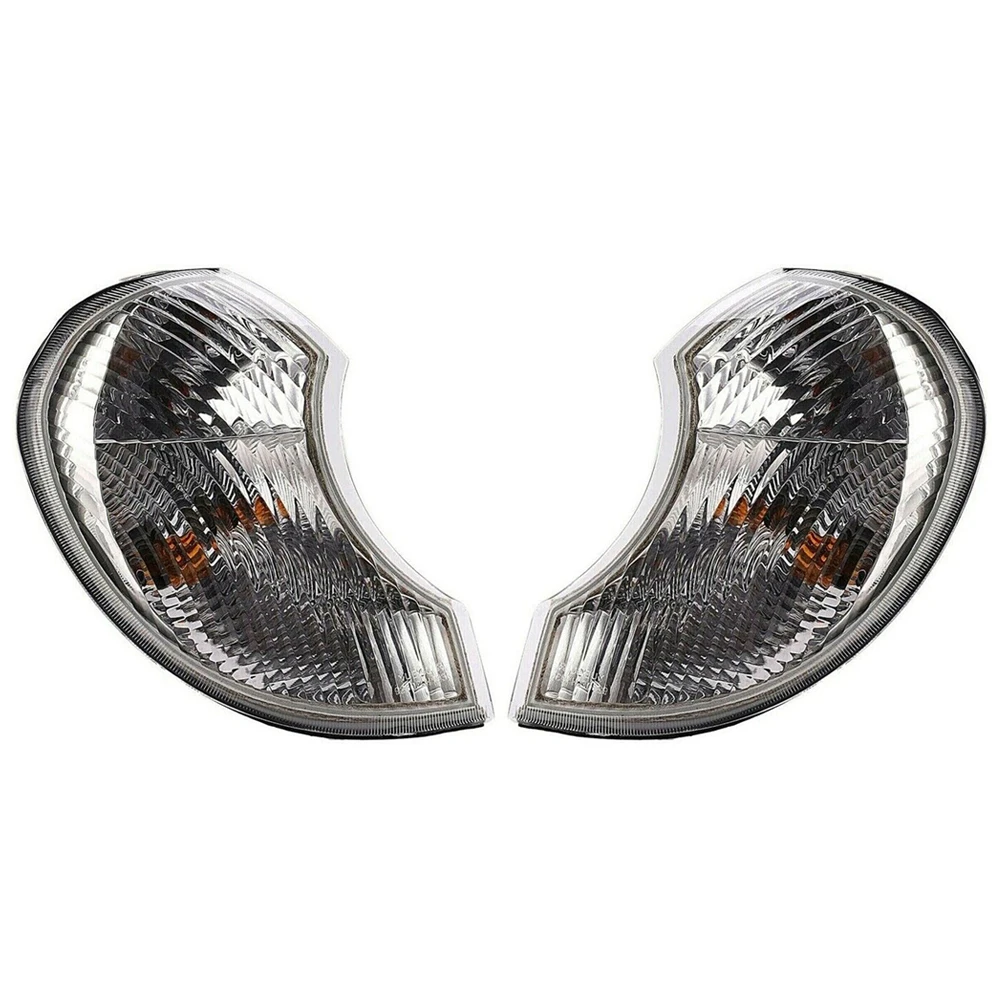 

Прозрачный автомобильный широкий комплект ламп для Hyundai Terracan, левая и правая передняя угловая лампа, комбинация 29 см x 17 см, замена фар