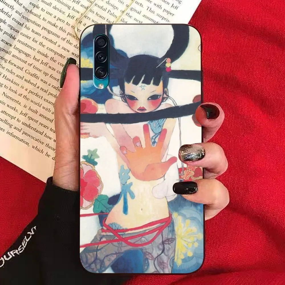 Aya Takano Phone Case For Samsung A 10 11 12 13 20 21 22 30 31 32 40 51 52 53 70 71 72 73 91 13 shell