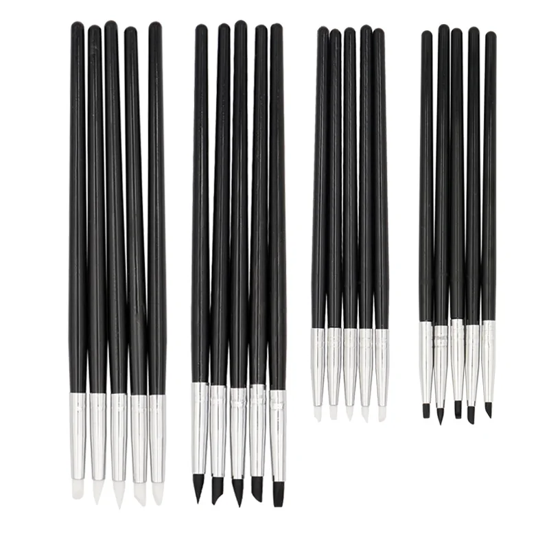 5pcs Dental Resin Brush Pen Dental Technician Tools Dental Lab Supplies Dentist Tools Dental Brush Pen Resin Brush Pen