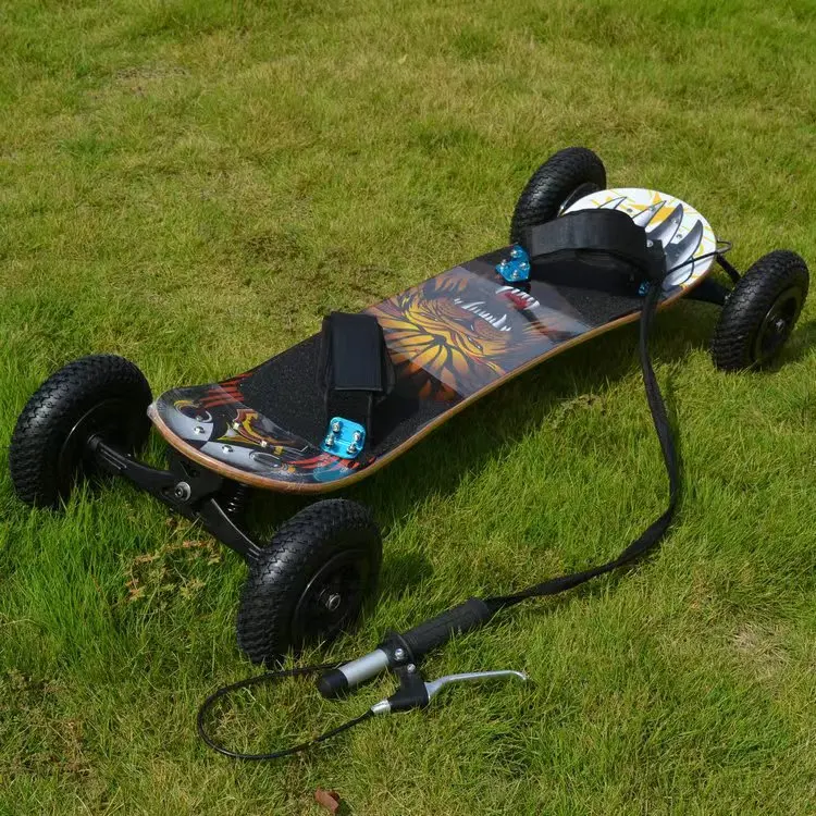 For Big Wheel Downhill Off-Road Longboard All-Terrain Skateboard Off-Road Mountain Skateboard