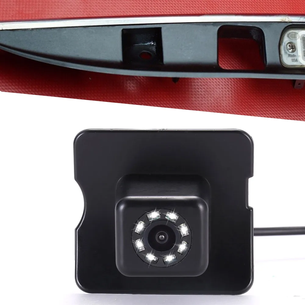 with 8LED 170 degree Reserved hole rear view backup car camera For Mercedes Benz GL Klasse X164 GL550 GL450 GL320 GL350 GL500